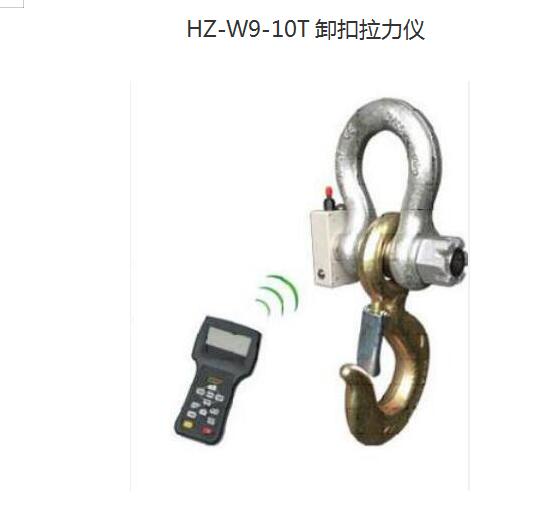 吊钩式称重拉力计HZ-W9-30KN 带卸扣证书